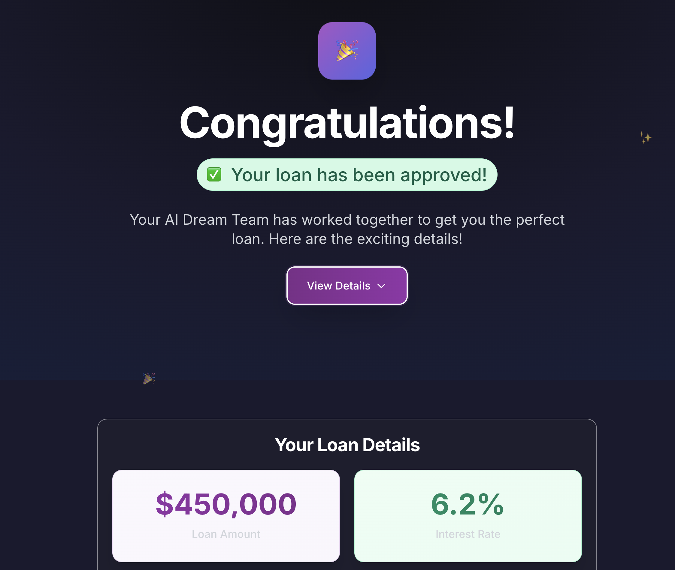 Loan Approval Results